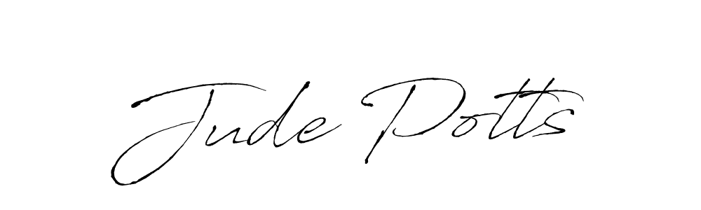 How to make Jude Potts signature? Antro_Vectra is a professional autograph style. Create handwritten signature for Jude Potts name. Jude Potts signature style 6 images and pictures png